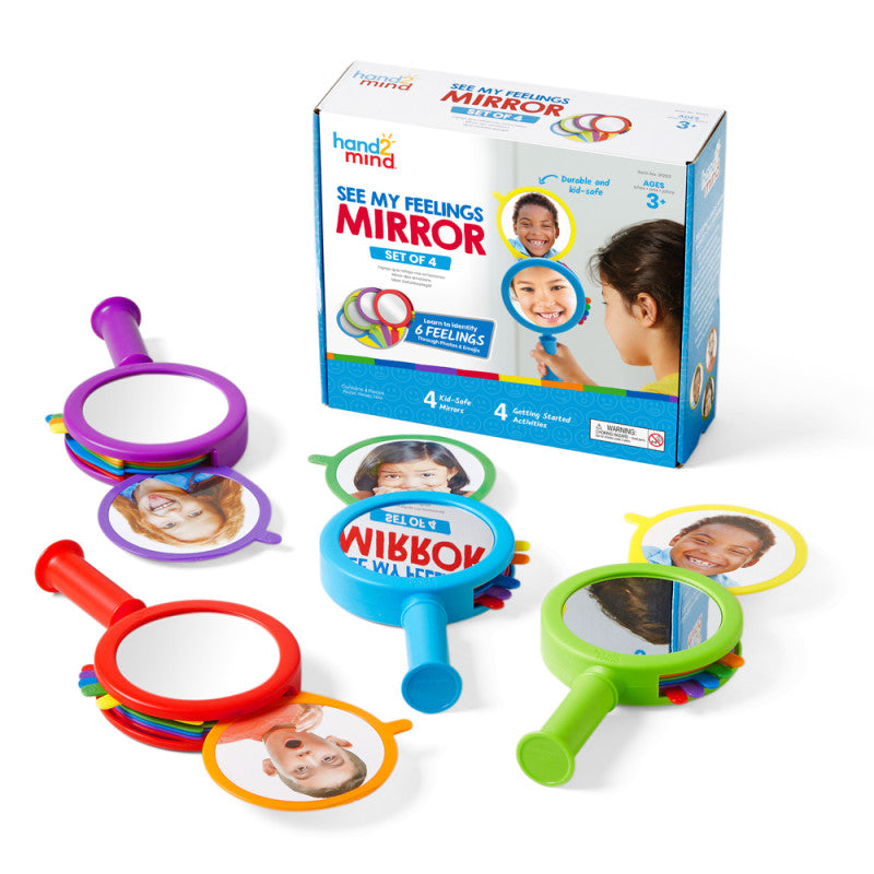 HAND2MIND - See My Feelings Mirrors, Set of 4