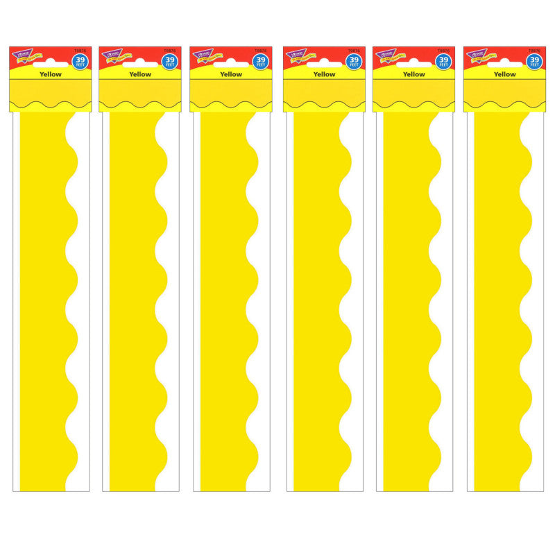TREND - Yellow Terrific Trimmers®, 39 Feet Per Pack, 6 Packs