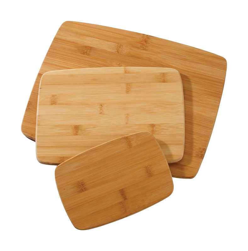 FARBERWARE - Farberware 14 in. L X 11 in. W X 0.25 in. Bamboo Cutting Board Set