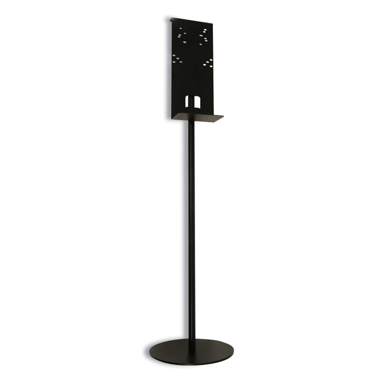 Vulcan - Hand Sanitizer Stand, 12" dia x 48" h, Black