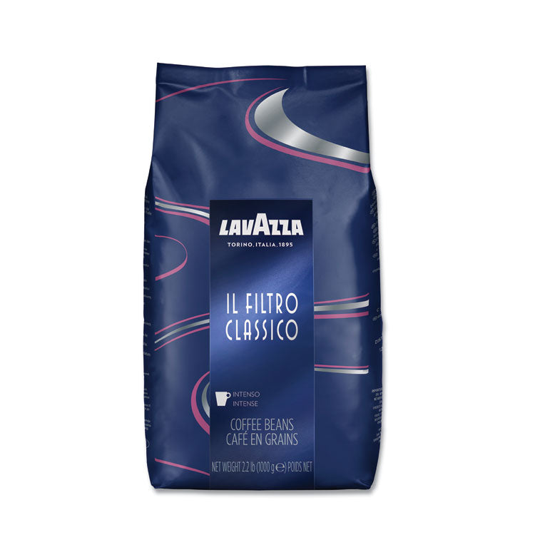Lavazza - Filtro Classico Whole Bean Coffee, Dark and Intense, 2.2 lb Bag