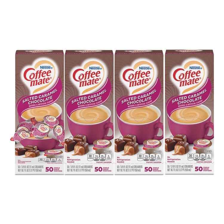 Coffee mate - Liquid Coffee Creamer, Italian Sweet Creme, 0.38 oz Mini Cups, 50/Box, 4 Boxes/Carton, 200 Total/Carton