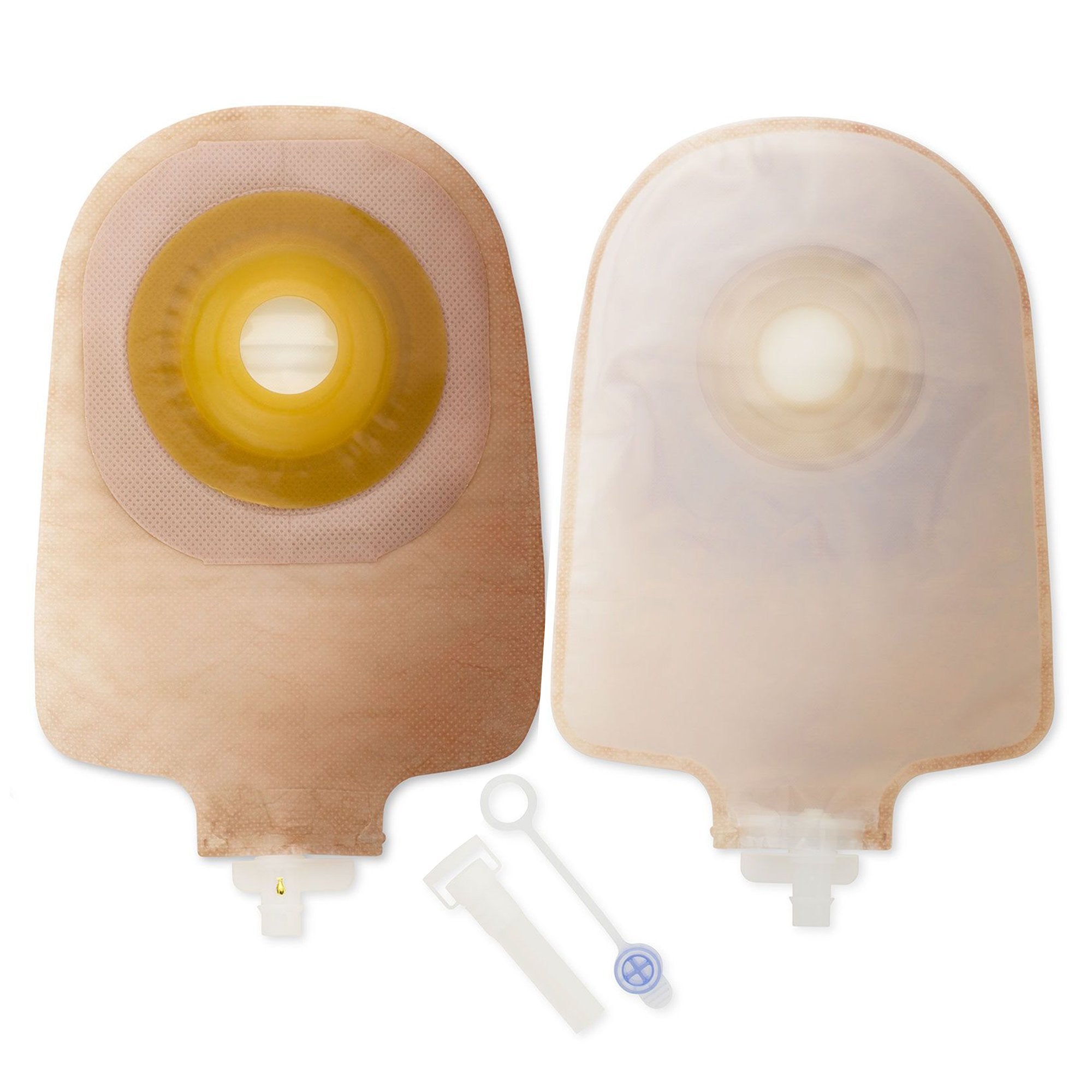 Hollister - Urostomy Pouch Premier™ One-Piece System 9 Inch Length Pre-Cut 1-3/4 Inch Stoma Drainable [5/BX]