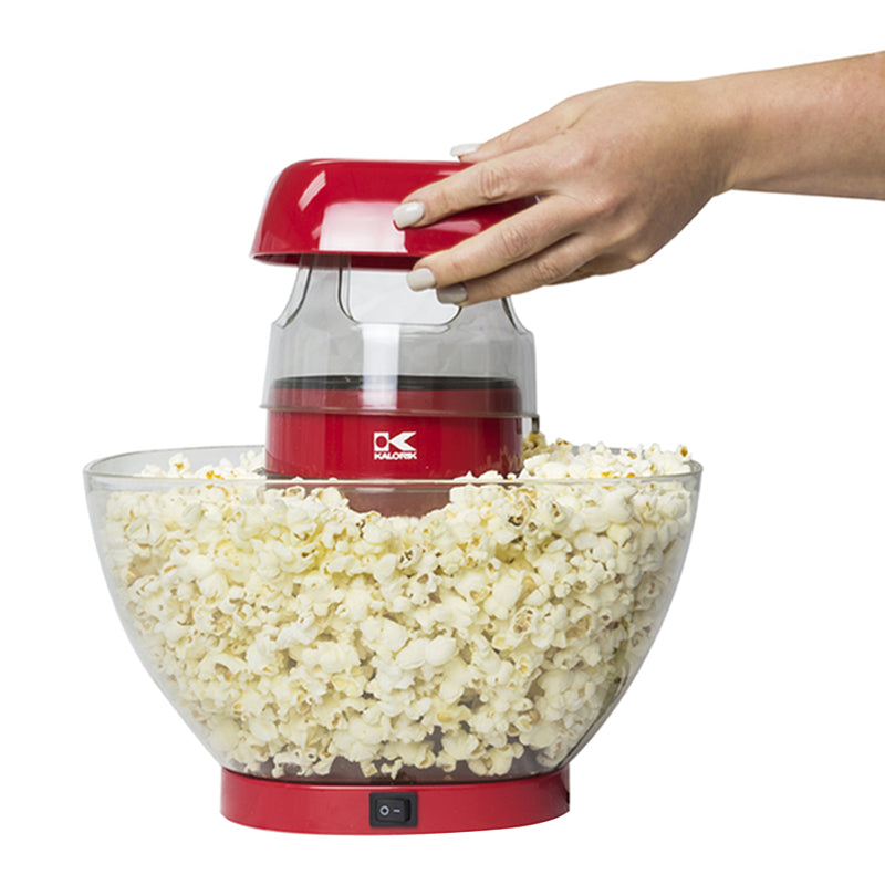 KALORIK - Kalorik Volcano Red 2.8 oz Air Popcorn Maker
