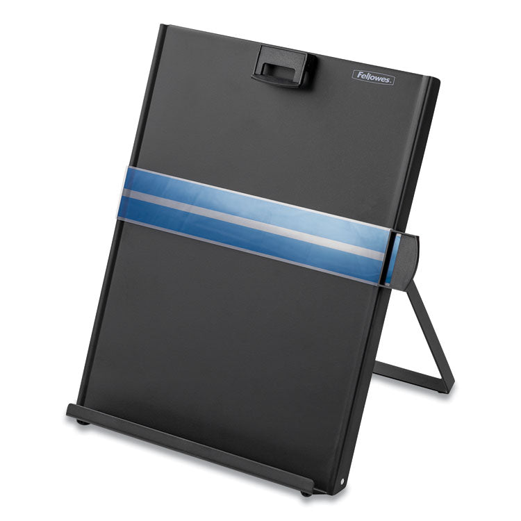 Fellowes - Metal Copyholder, 200 Sheet Capacity, Steel, Black