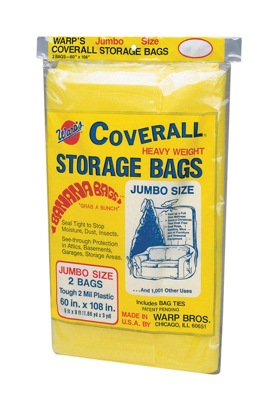 WARP'S - Warp's Jumbo Yellow Storage Bag