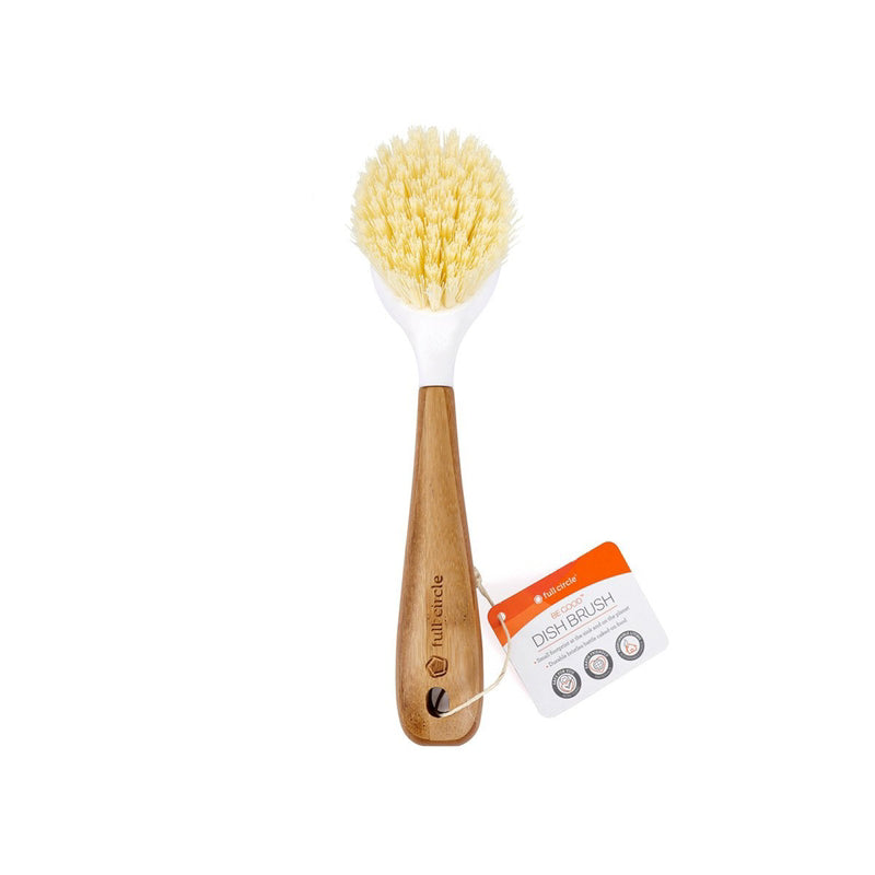 FULL CIRCLE - Full Circle Be Good White Bamboo/Plastic Dish Brush