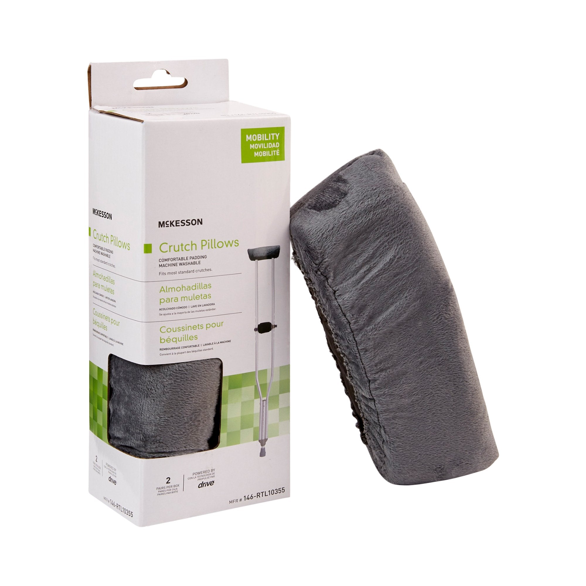 McKesson Brand - McKesson Crutch Pillow For Underarm Crutch [1/BX]