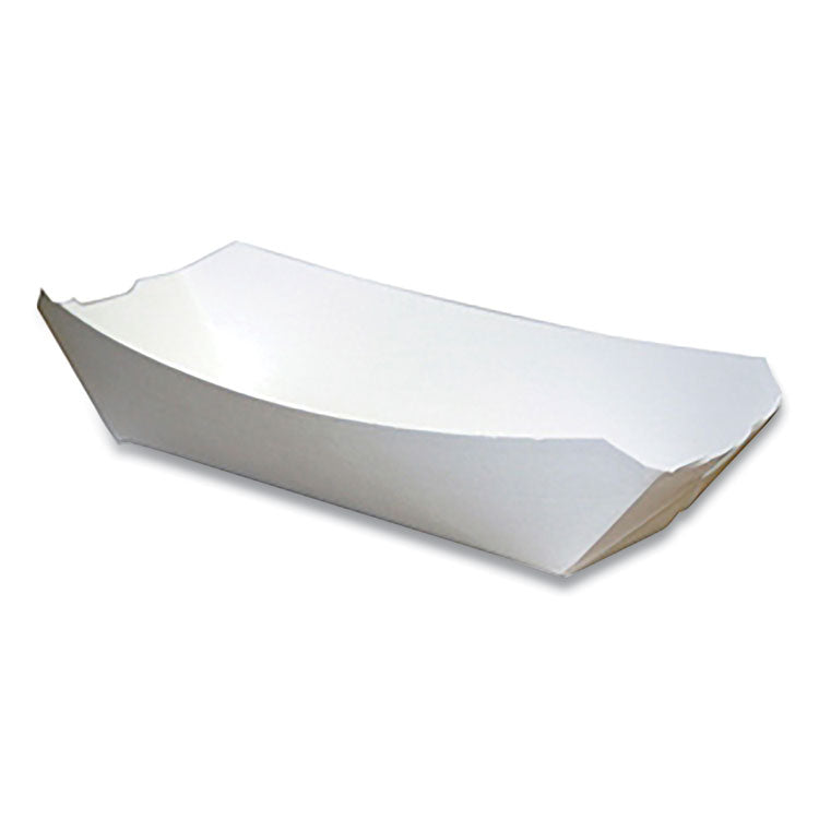Pactiv Evergreen - Paperboard Food Tray, #12 Beers Tray, 6 x 4 x 1.5, White, Paper, 300/Carton
