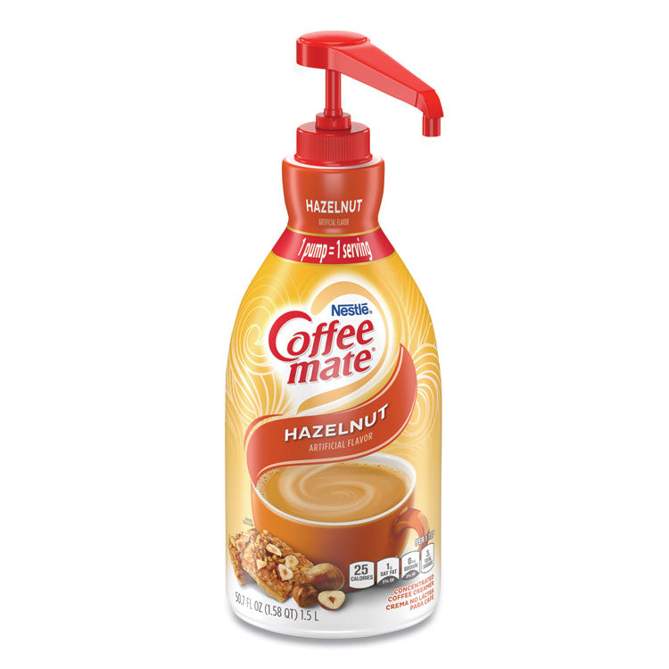 Coffee mate - Liquid Coffee Creamer, Hazelnut, 1500mL Pump Bottle