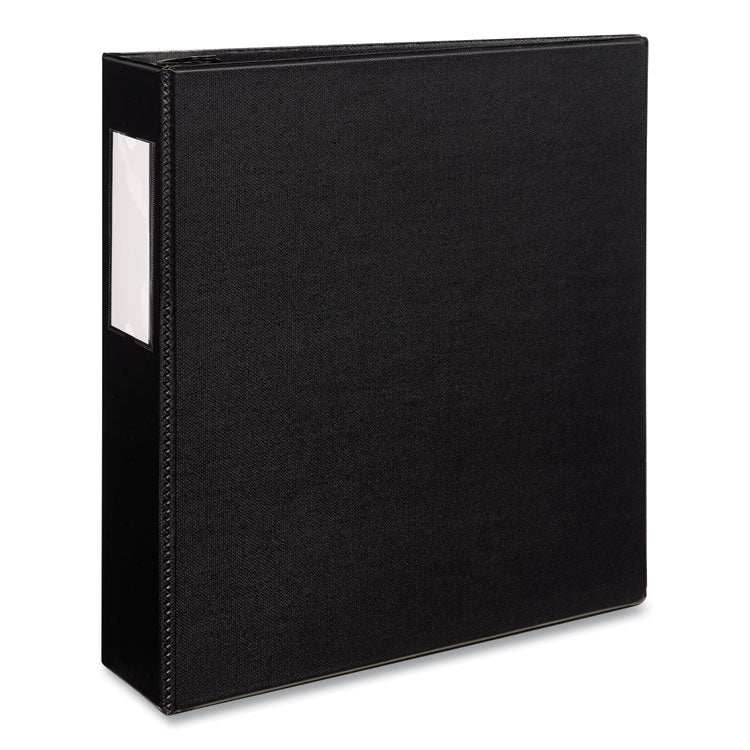 Avery - Durable Non-View Binder with DuraHinge and EZD Rings, 3 Rings, 3" Capacity, 11 x 8.5, Black, (8702)