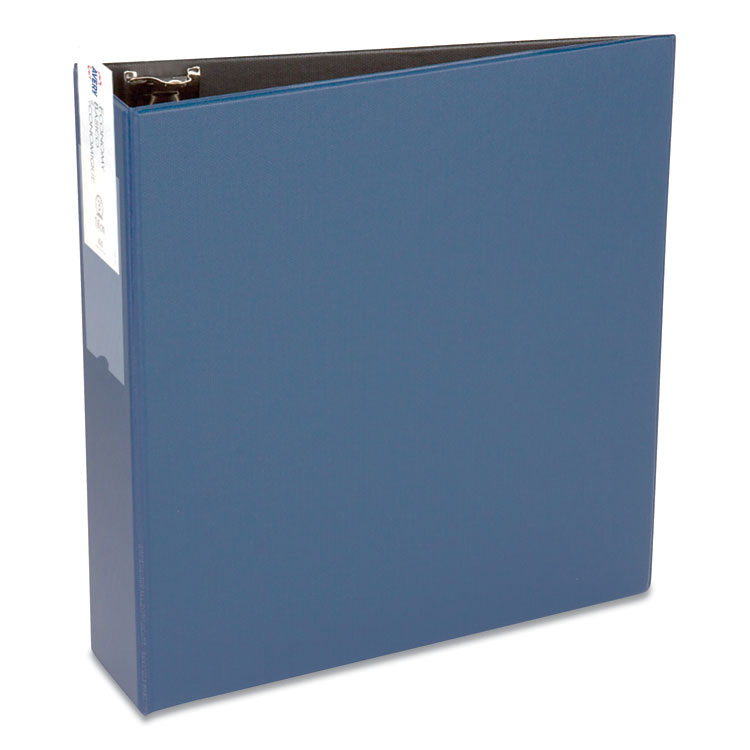 Avery - Economy Non-View Binder with Round Rings, 3 Rings, 3" Capacity, 11 x 8.5, Blue, (4600)