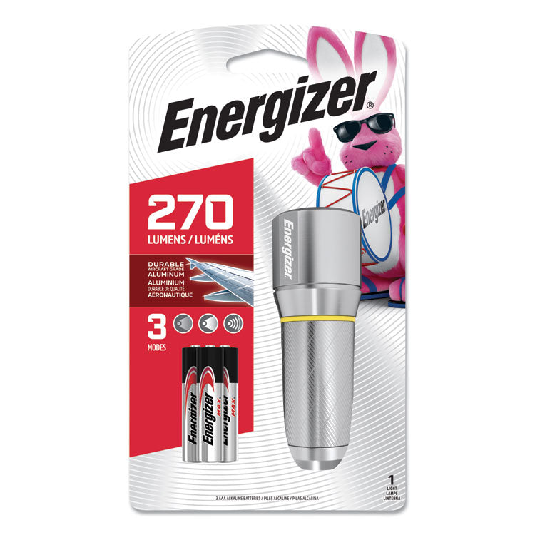 Energizer - Vision HD, 3 AAA Batteries (Included), Silver