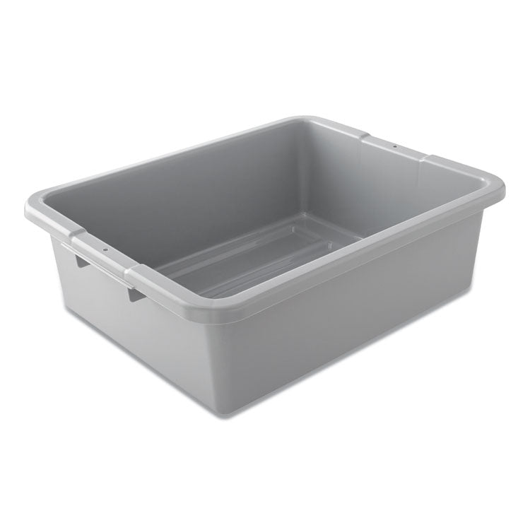 Rubbermaid Commercial - Bus/Utility Box, 17.3" x 7" x 21.5", Gray