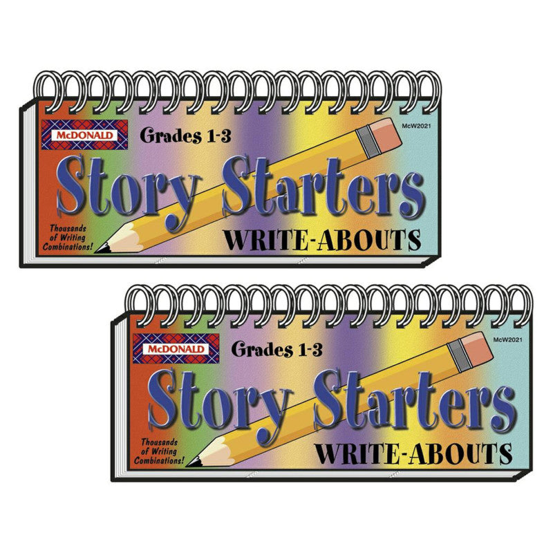 MCDONALD PUBLISHING - Write-Abouts Story Starters, Pack of 2