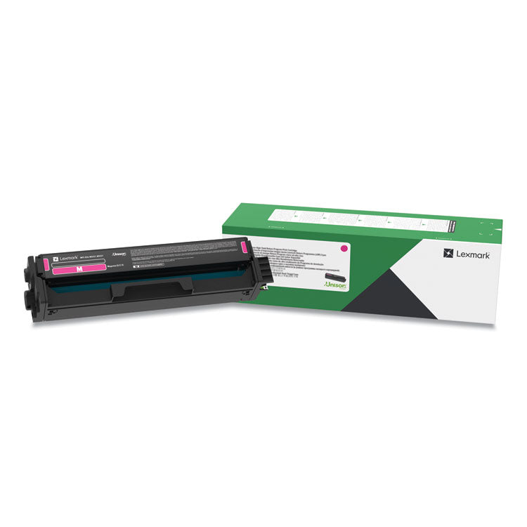 Lexmark - C341XM0 Return Program Extra High-Yield Toner, 4,500 Page-Yield, Magenta