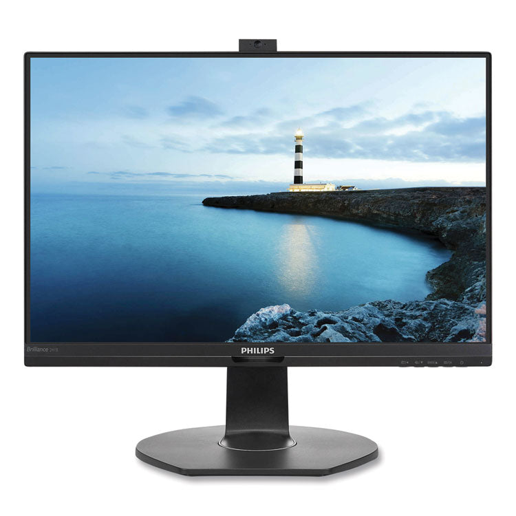 Philips - Brilliance LCD Monitor, 23.8" Widescreen, IPS Panel, 1920 Pixels x 1080 Pixels