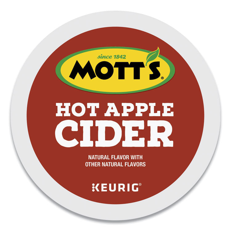 Mott's - Hot Apple Cider K-Cup Pods, 1 oz K-Cup Pod, 24/Box