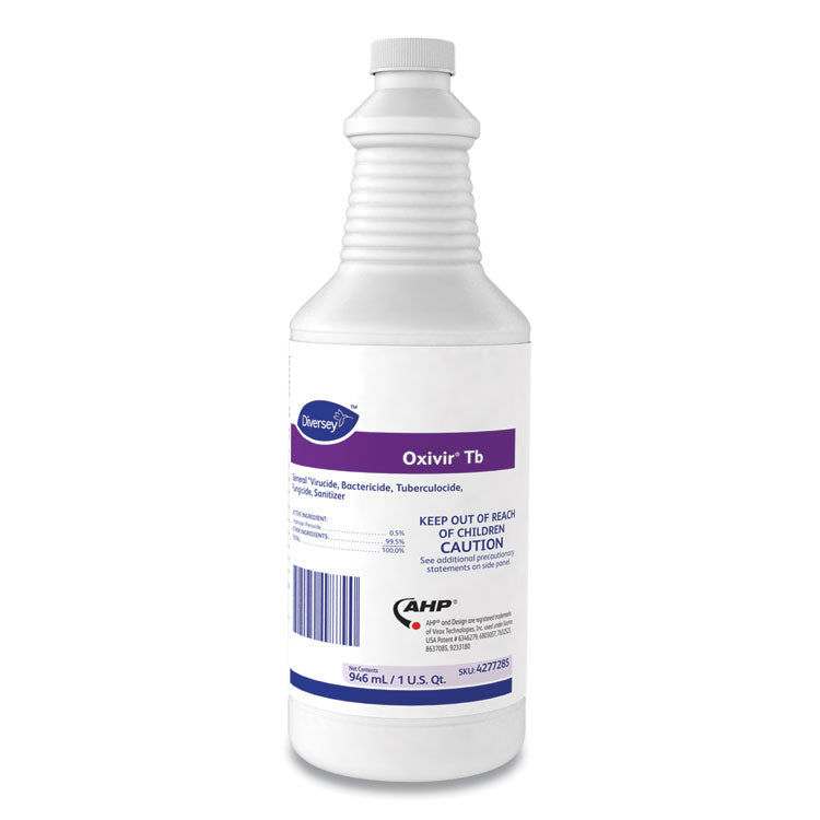 Diversey - Oxivir TB One-Step Disinfectant Cleaner, Liquid, 32 oz