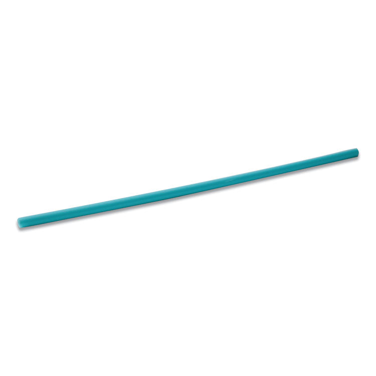 phade - Marine Biodegradable Stir Straws, 5", PHA, Ocean Blue, 1,000/Box, 6 Boxes/Carton