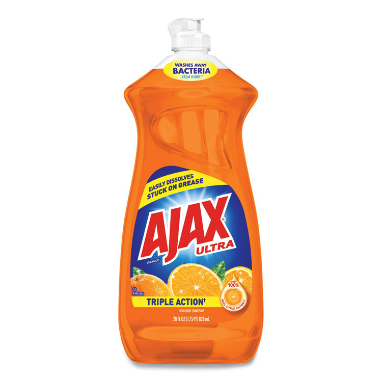 Ajax - Dish Detergent, Liquid, Orange Scent, 28 oz Bottle