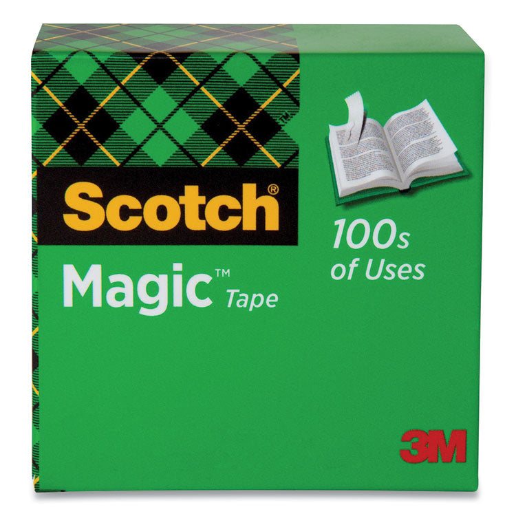 Scotch - Magic Tape Refill, 3" Core, 0.75" x 72 yds, Clear