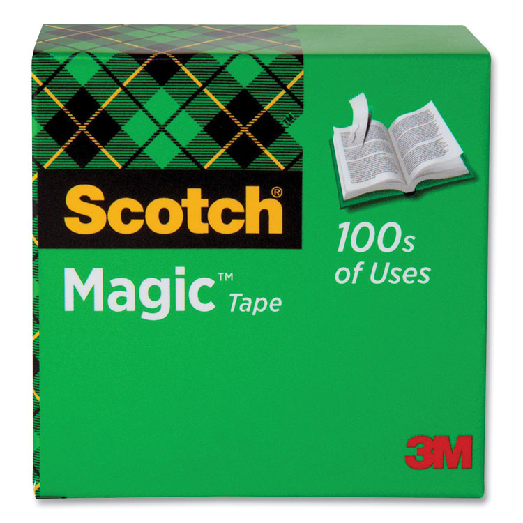 Scotch - Magic Tape Refill, 1" Core, 1" x 36 yds, Clear