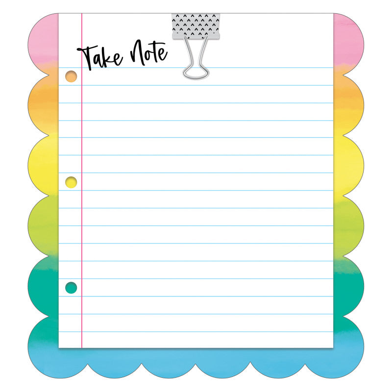 HAPPILY EVER ELEMENTARY - Creatively Inspired Take Note Notepad, 5.75" x 6.25", Pack of 6