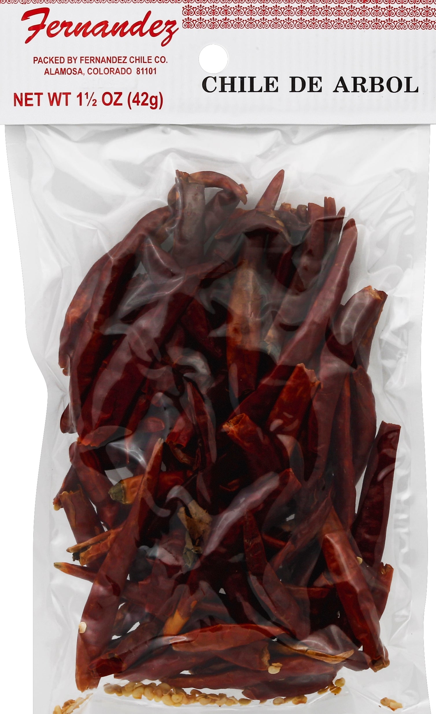 Fernandez Chile de Arbol 1.5 oz - Case of 12