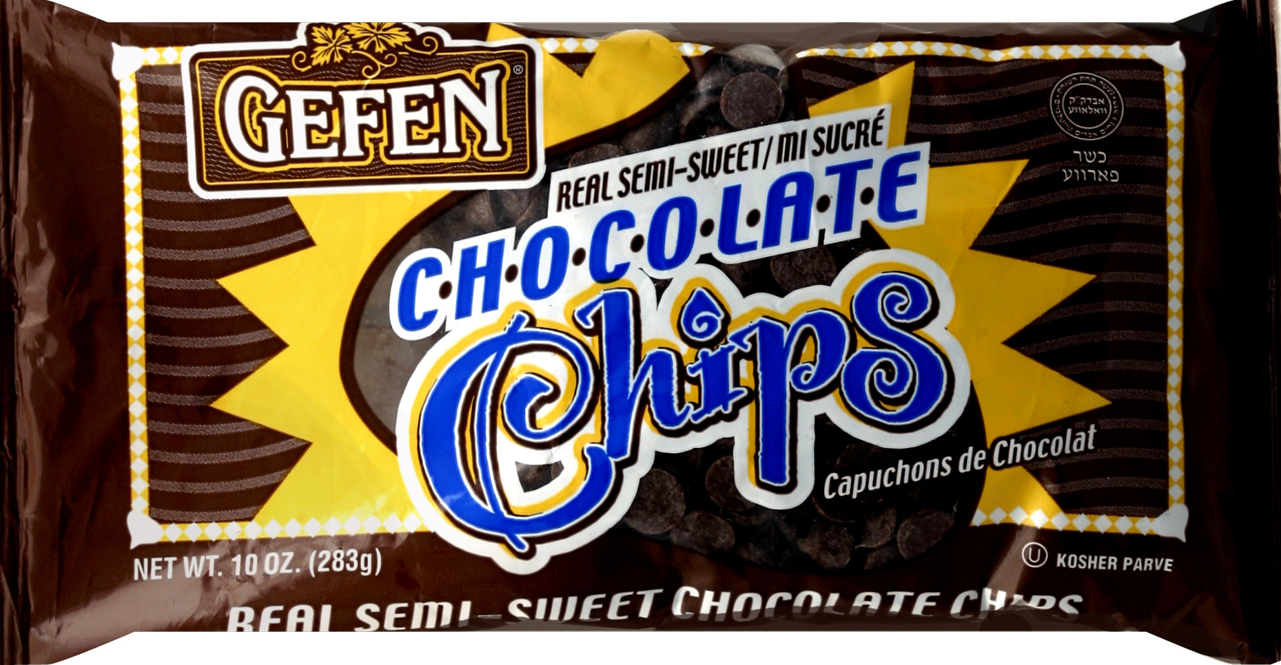 Gefen Chocolate Chips 10 oz - Case of 24