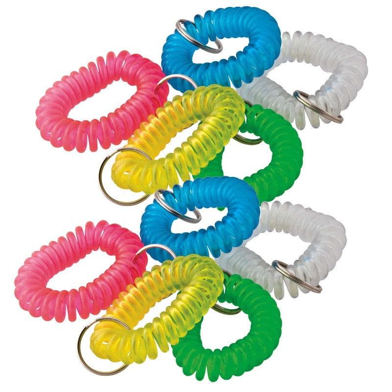 BAUMGARTENS - Wrist Coil Key Chain, Pack of 10