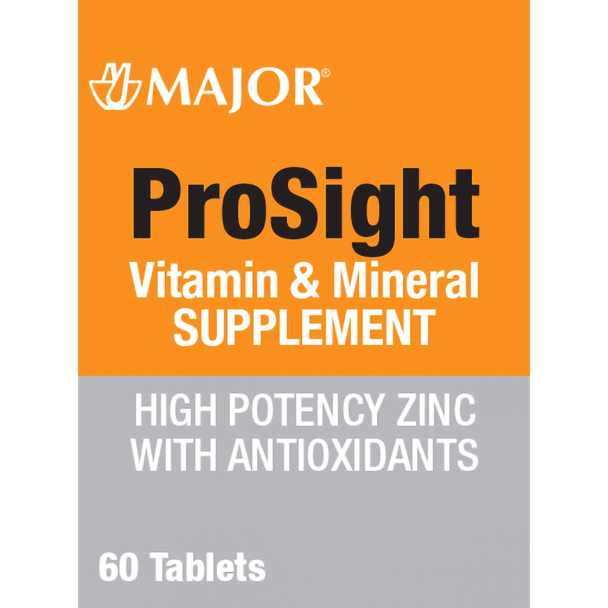 Major Pharmaceuticals - Multivitamin Supplement Prosight Vitamin A / Ascorbic Acid 5,000 IU - 60 mg Strength Tablet 60 per Bottle [1/BT]