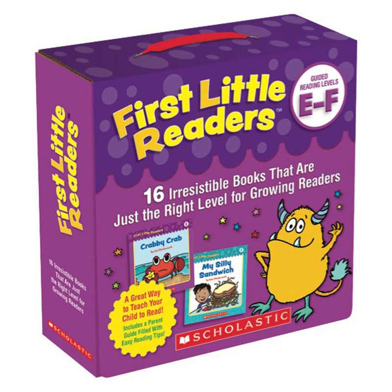 SCHOLASTIC - First Little Readers Parent Pack: Guided Reading Levels E & F
