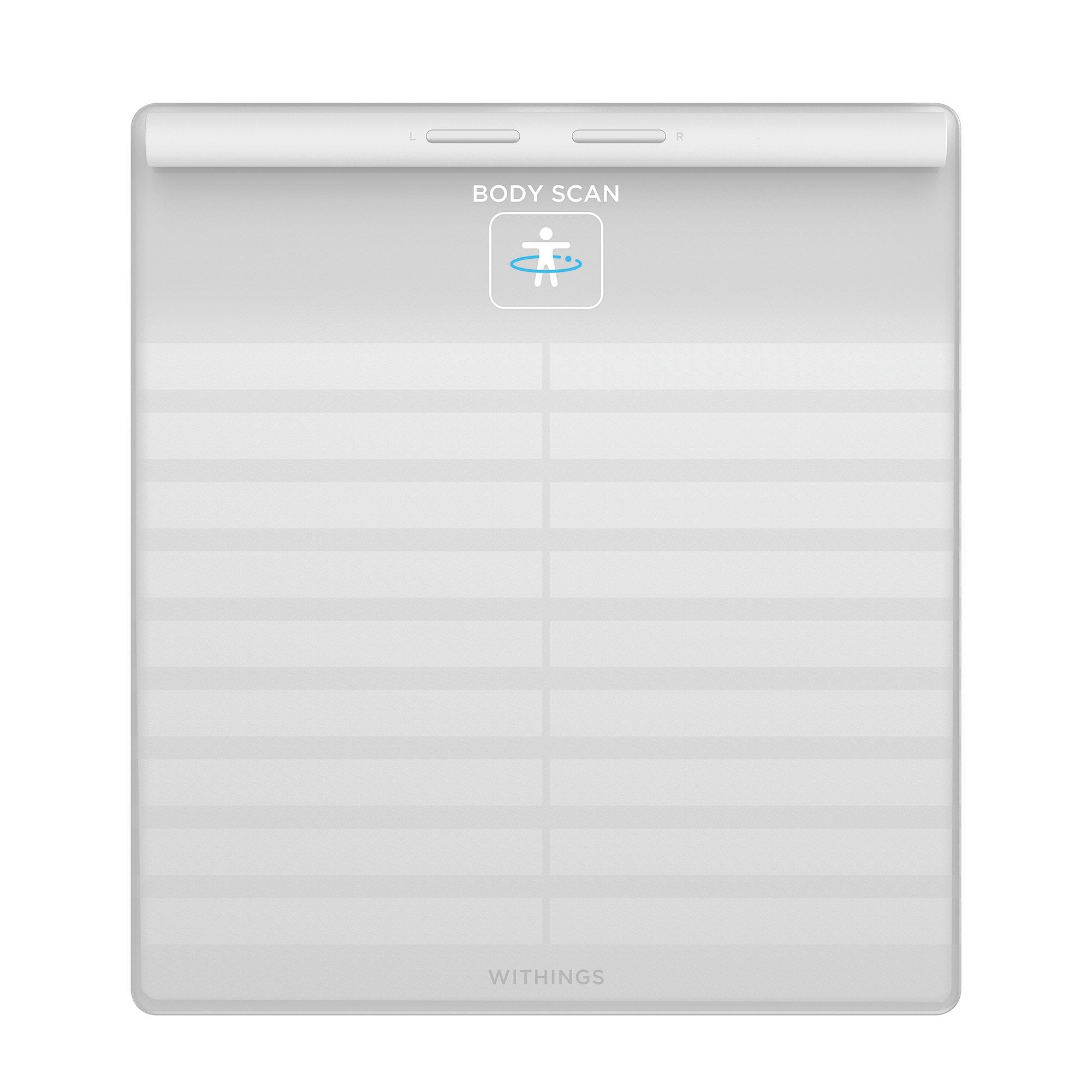 Withings Inc - Segmental Body Composition Step On Withings LCD Display 440 lbs. / 200 kg White [1/EA]