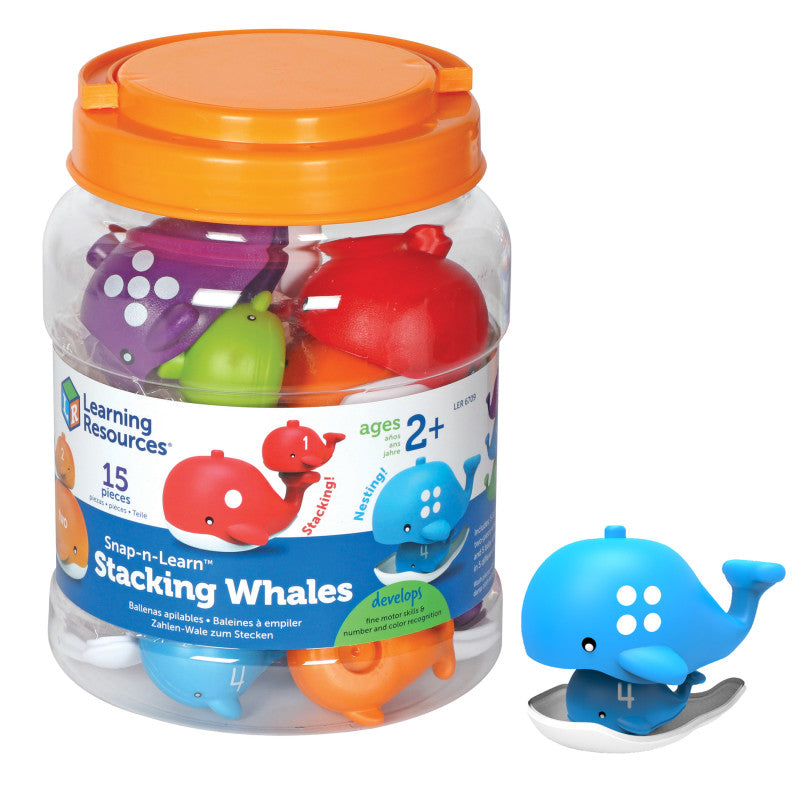 LEARNING RESOURCES - Snap-n-Learn™ Stacking Whales