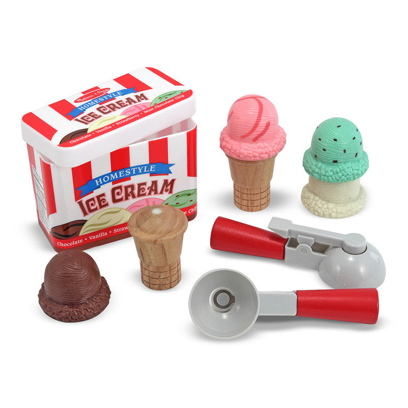 MELISSA & DOUG - Scoop & Stack Ice Cream Cone Playset