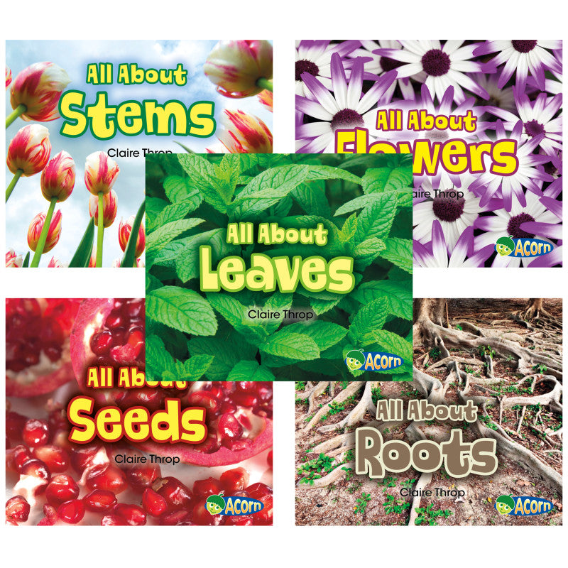 ACORN - All About Plants Book Set, Set of 5