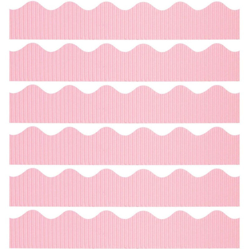 BORDETTE - Decorative Border, Pink, 2-1/4" x 50', 6 Rolls
