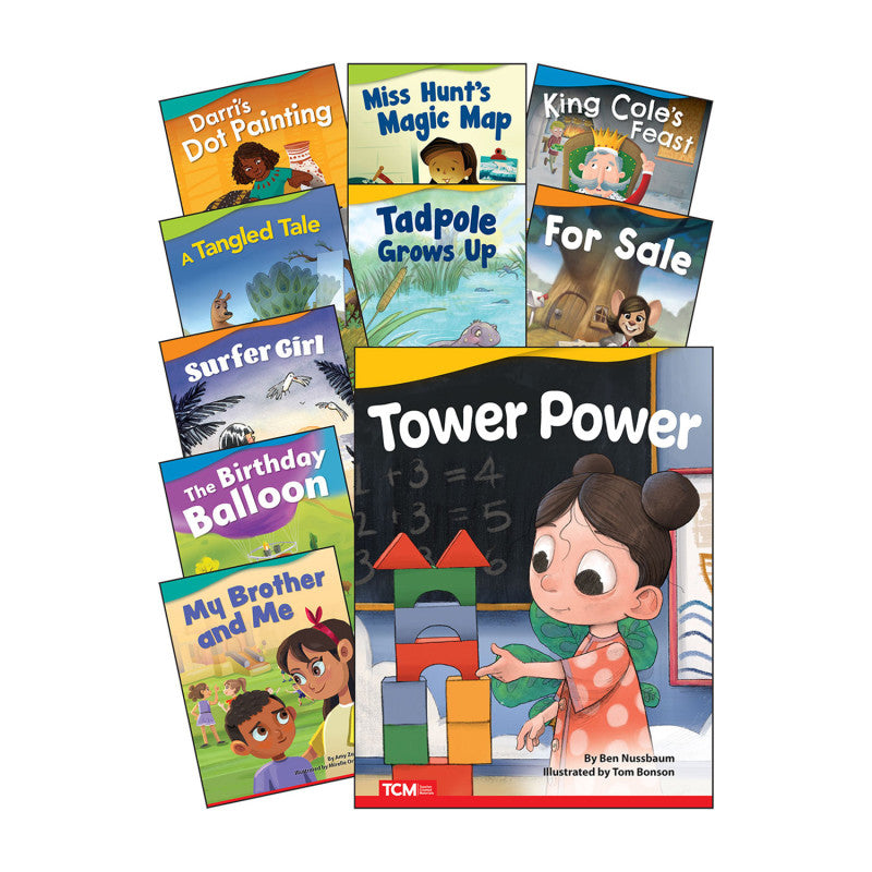 TEACHER CREATED MATERIALS - Literary Text Grade 1 Readers Set 3 10-Book Set