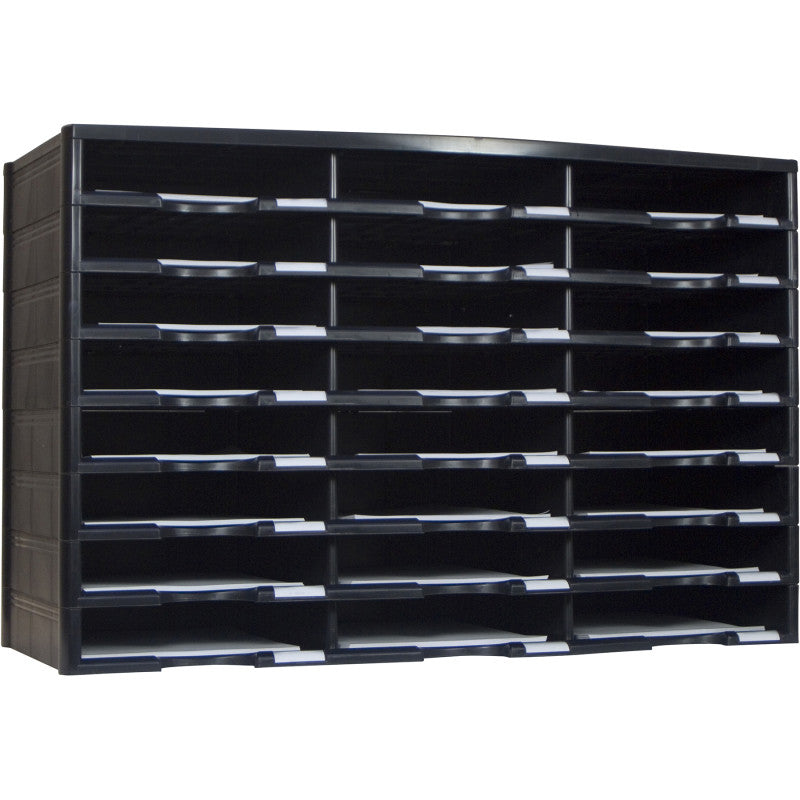 STOREX - 24 Compartment Literature Organizer