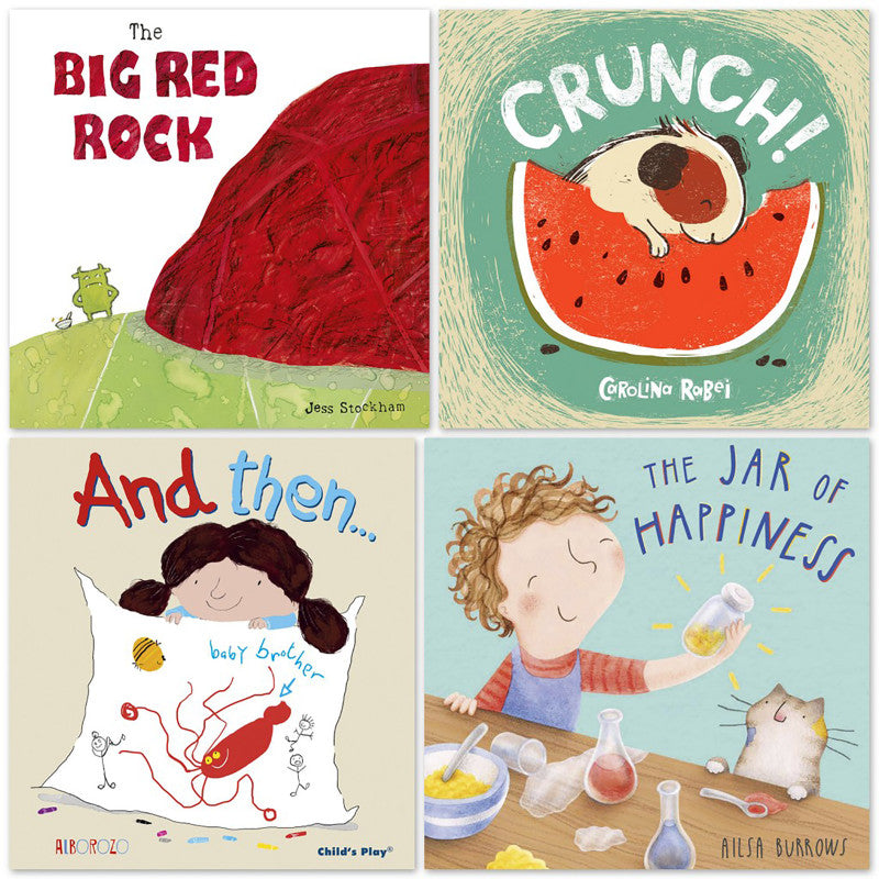 CHILD'S PLAY BOOKS - Sharing, Caring and Friendship Soft Cover 4-Book Set