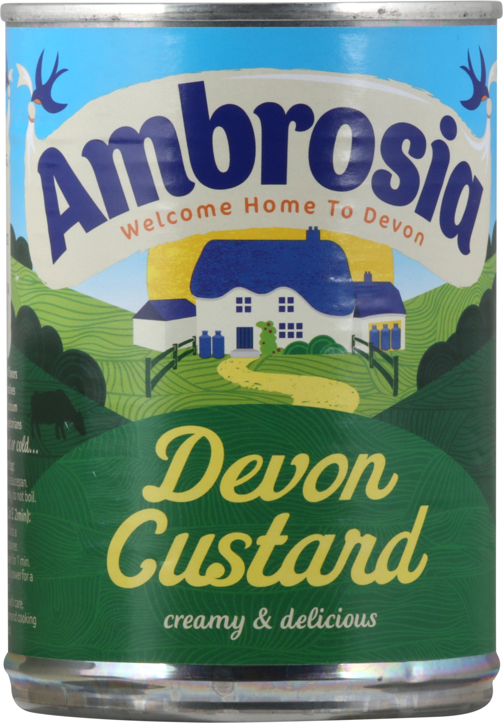 Ambrosia Devon Custard 14.1 oz - Case of 12