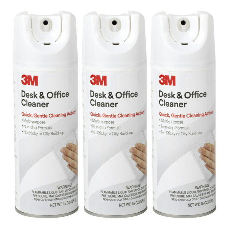 3M - Desk & Office Cleaner, Pack of 3