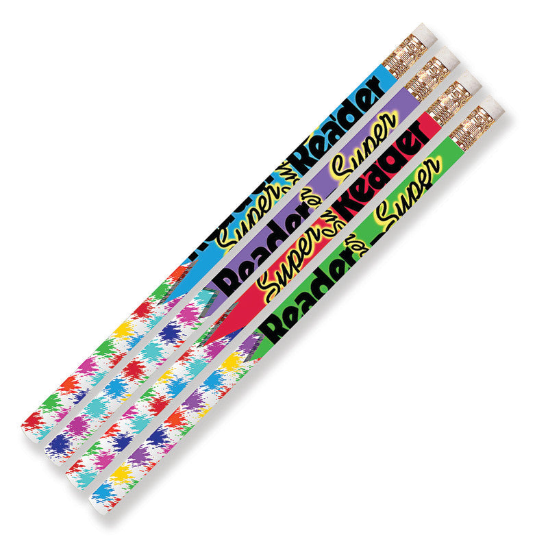 MUSGRAVE PENCIL COMPANY - Super Reader Motivational Pencils, Pack of 144
