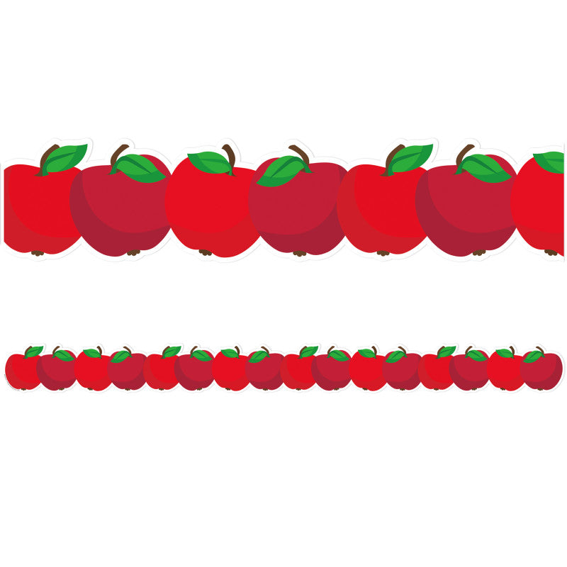 Apple Die-Cut Extra Wide Deco Trim®, 37 Feet