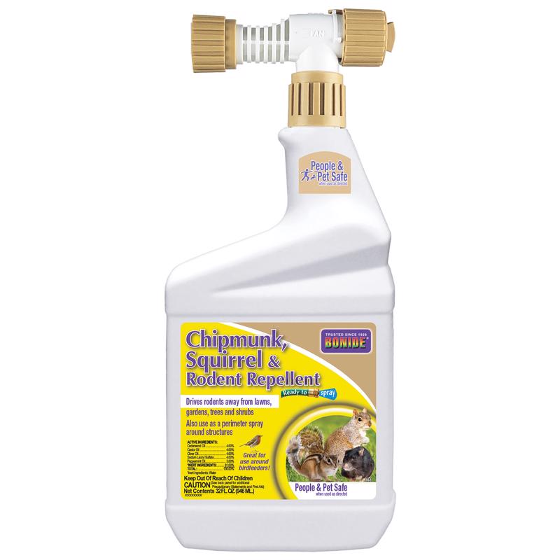 BONIDE - Bonide Animal Repellent Liquid For Chipmunks and Squirrels 32 oz