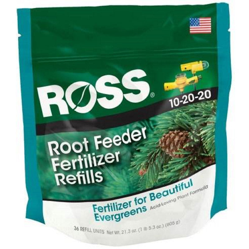 ROSS - Ross Acid-Loving Plants 10-20-20 Root Feeder Fertilizer Refills 36 ct