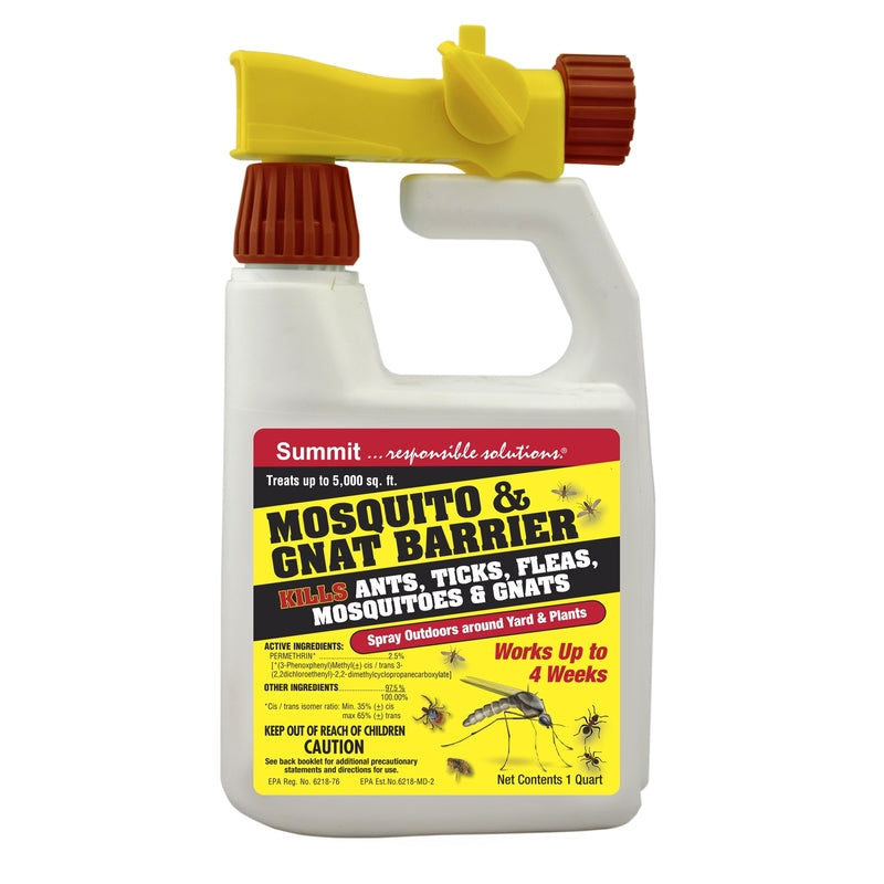 SUMMIT - Summit Mosquito Barrier Insect Killer Liquid 32 oz - Case of 6