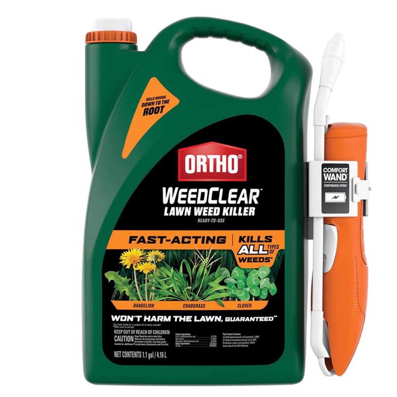 Ortho WeedClear Weed Killer RTU Liquid 1.1 gal - Case of 4