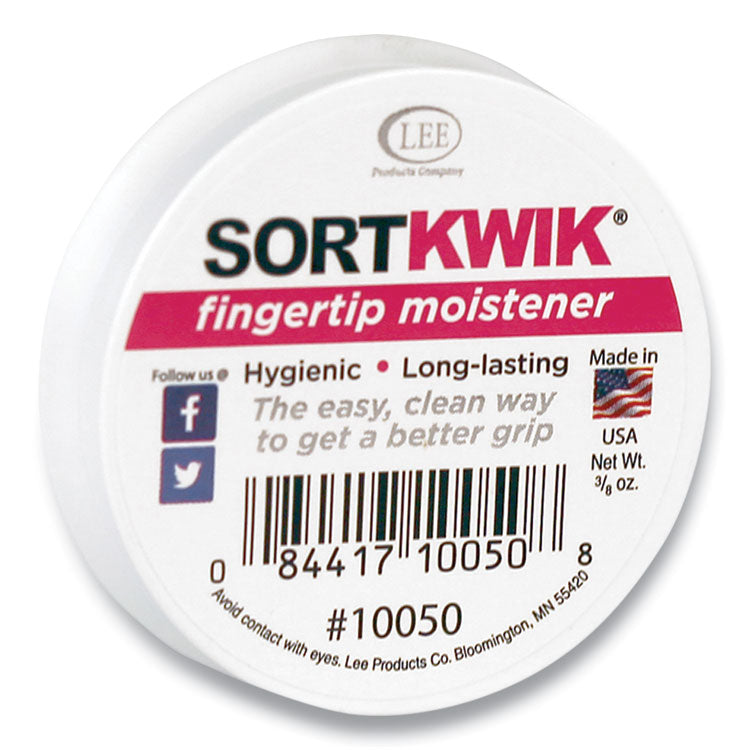 LEE - Sortkwik Fingertip Moisteners, 0.38 oz, Pink